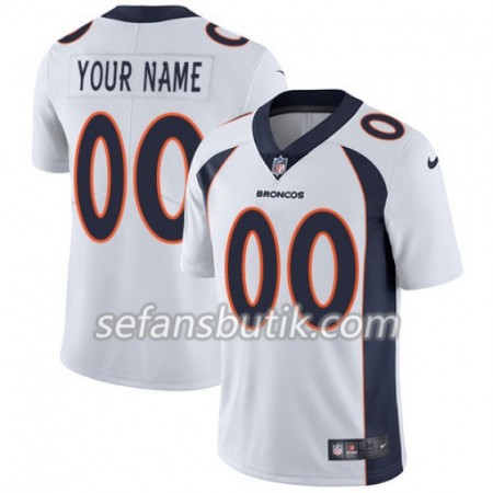 Denver Broncos Tröjor Custom Vit - Herr